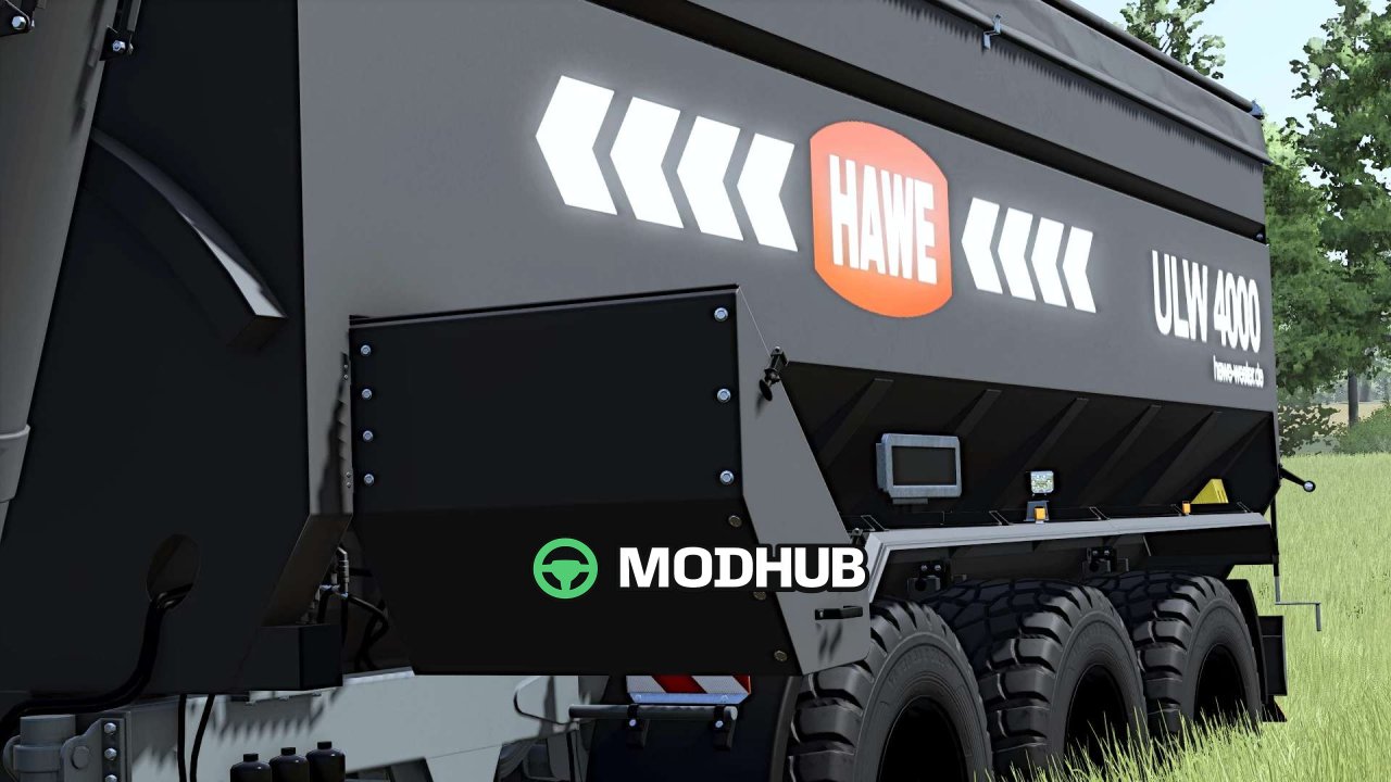 Przyczepa Hawe ULW 4000 By Dirtdevil99 v1.0 do FS25