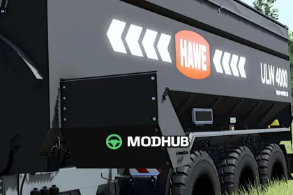 Przyczepa Hawe ULW 4000 By Dirtdevil99 v1.0 do FS25 — 2