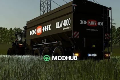 Przyczepa Hawe ULW 4000 By Dirtdevil99 v1.0 do FS25 — 3