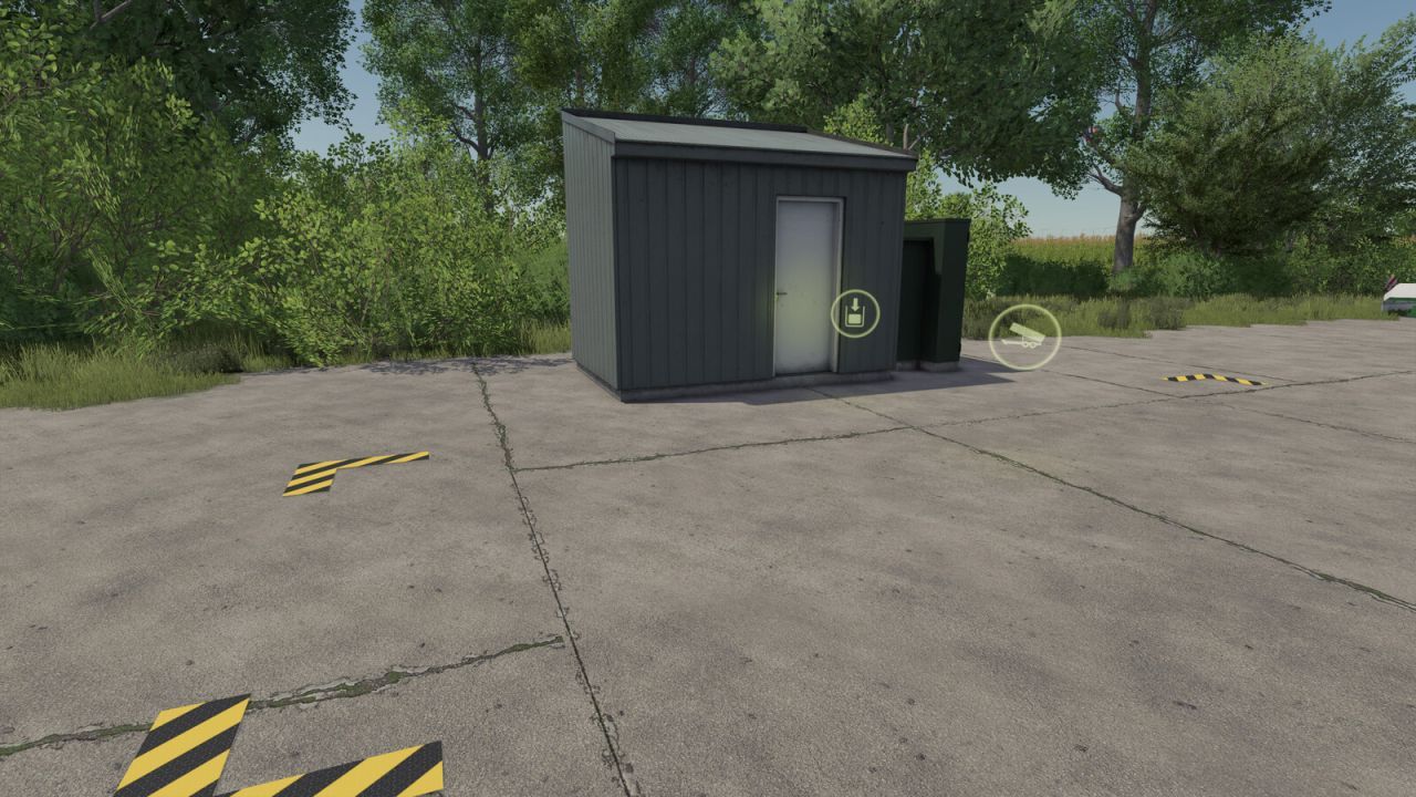 Компактний Склад Small Farm Warehouse для Зберігання Врожаю у FS25