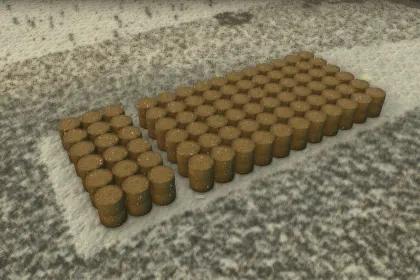 Practical Straw Tarpaulin — Reliable Cover for Straw in Farming Simulator 25 — 3