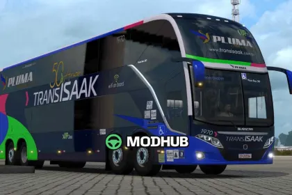 Bus VISSTA BUSS DD 15M 1.61 für ETS2