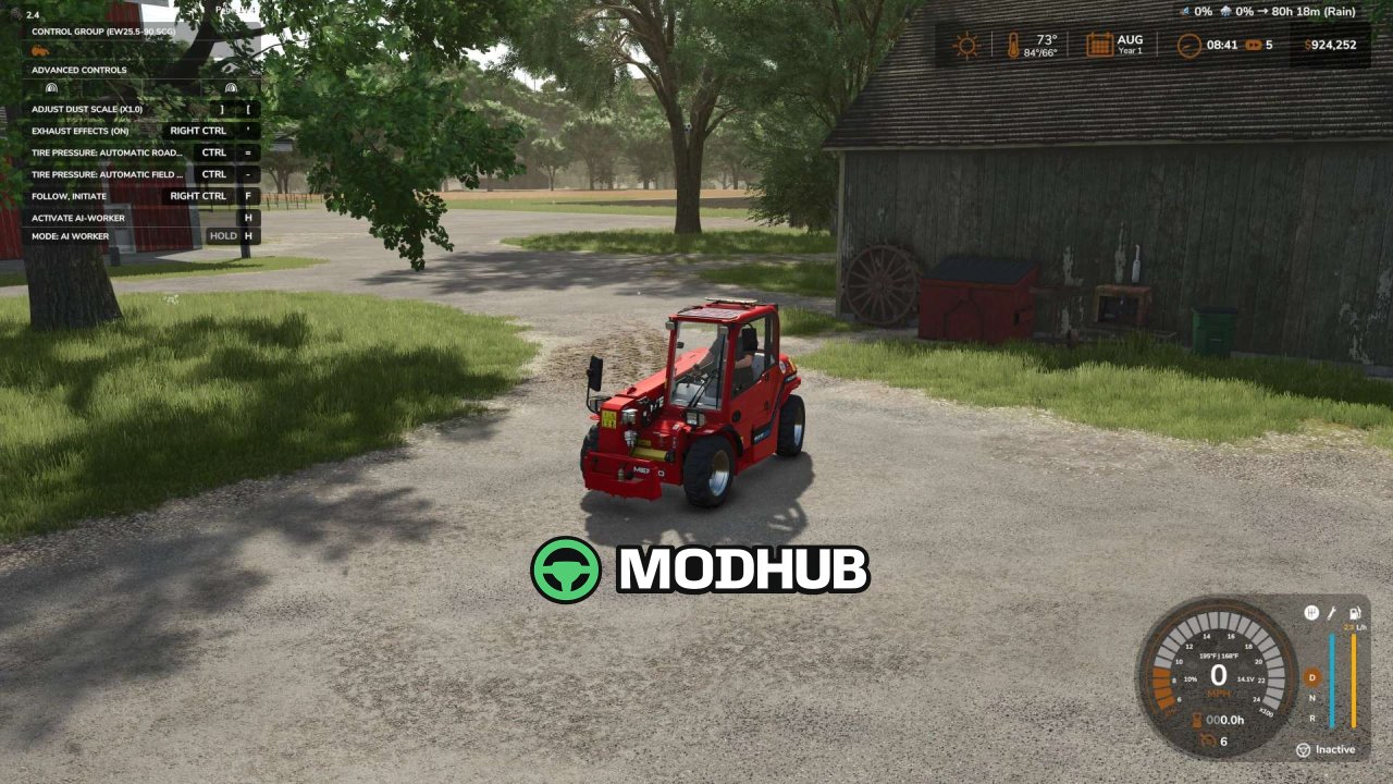 Ładowarka Merlo EW25 Custom v1.0 do FS25