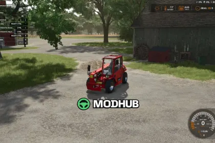 Ładowarka Merlo EW25 Custom v1.0 do FS25 — 2