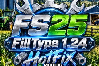 Скрипт FillType HotFix v1.24 для FS25