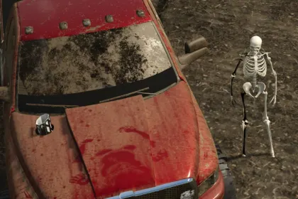 Skelly Bones Skeleton Player for Farming Simulator 25