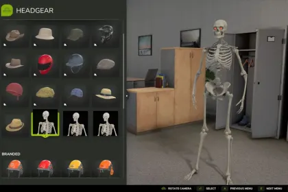 Skelly Bones Skeleton Player for Farming Simulator 25 — 2