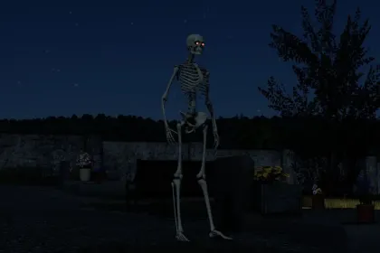 Skelly Bones Skeleton Player for Farming Simulator 25 — 4