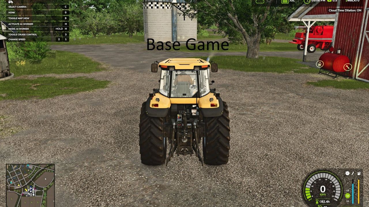 Скрипт Advanced Chase Cam для Farming Simulator 25