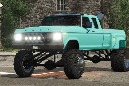 Автомобіль Ford F250 1978 savageAF для Farming Simulator 25