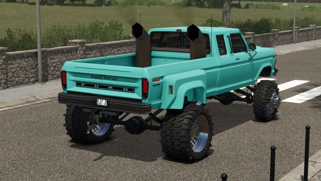 Автомобіль Ford F250 1978 savageAF для Farming Simulator 25