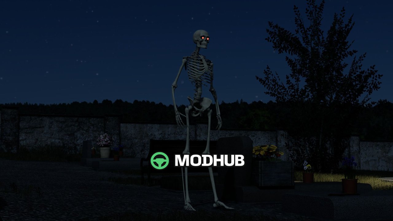 Skin Skeleton Player V1.0 for FS25