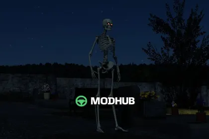 Skin Skeleton Player V1.0 for FS25 — 4