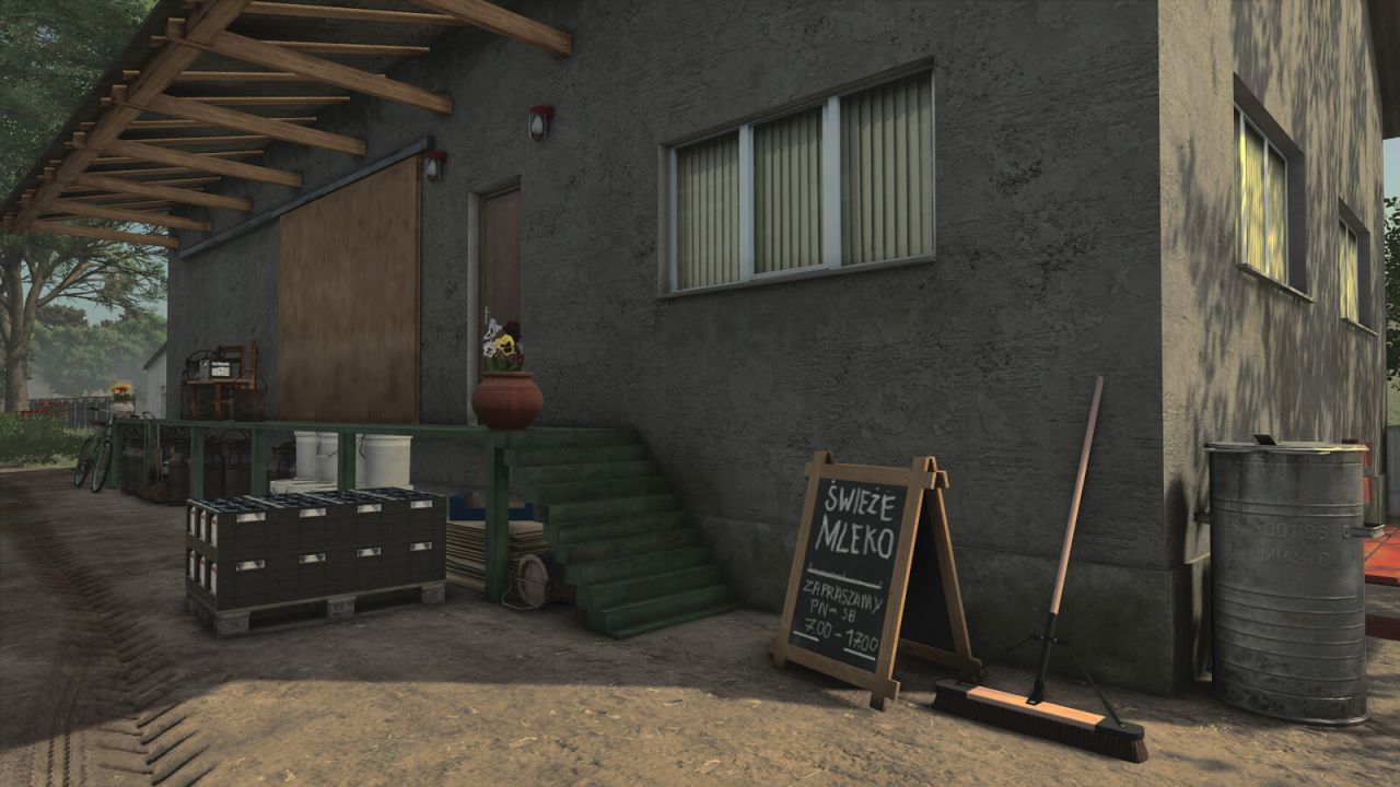 Nowa Mini-Mleczarnia Dairy dla Farming Simulator 25 — Opłacalna Produkcja Produktów Mlecznych