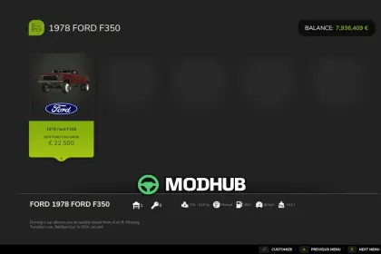 Автомобіль Ford F250 1978 savageAF V1.0 для FS25 — 6