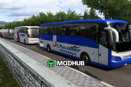 Bus traffic by Taina95 v1.61 for ETS2