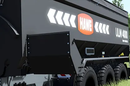 Розкидач гною Hawe ULW 4000 для Farming Simulator 25 — 2