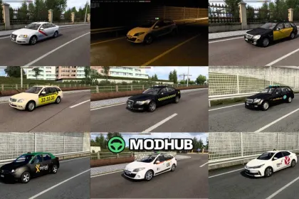 Taxi Traffic Pack v3.5.14 for ETS2
