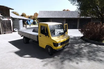 Мікроавтобус Mercedes-Benz 310 D для Farming Simulator 25 — 5