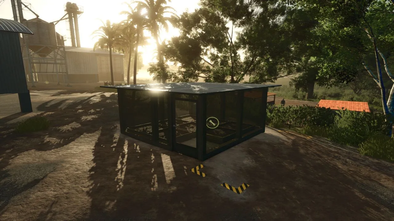 Реалістична Теплиця Small Greenhouse BR для Сімейного Фермерства у FS25