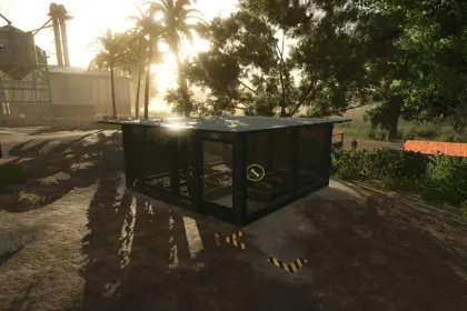 Реалістична Теплиця Small Greenhouse BR для Сімейного Фермерства у FS25 — 1