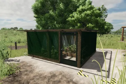 Реалістична Теплиця Small Greenhouse BR для Сімейного Фермерства у FS25 — 3