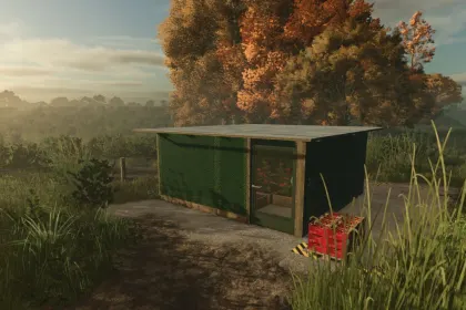 Реалістична Теплиця Small Greenhouse BR для Сімейного Фермерства у FS25 — 5