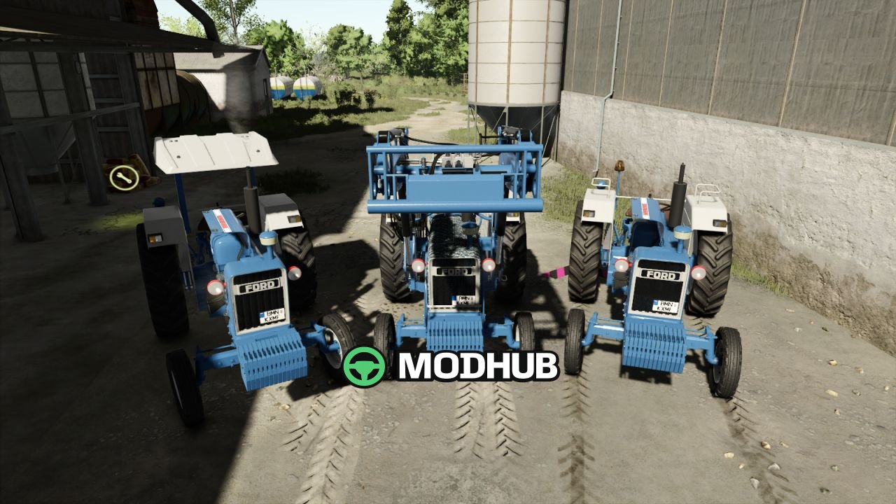 Трактор Ford 5000 для FS25