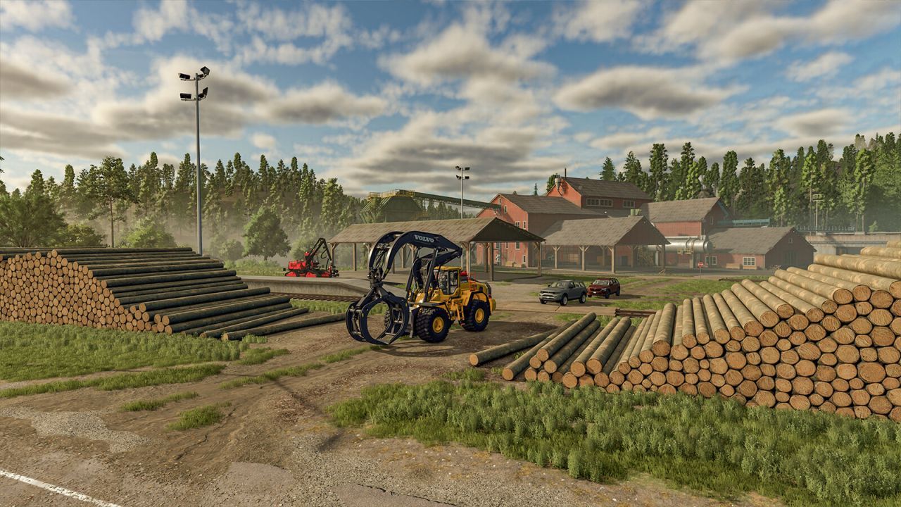 Карта Silverrun Forest для Farming Simulator 25