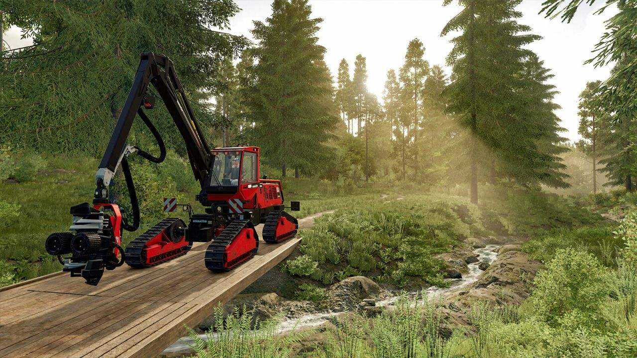 Карта Silverrun Forest для Farming Simulator 25