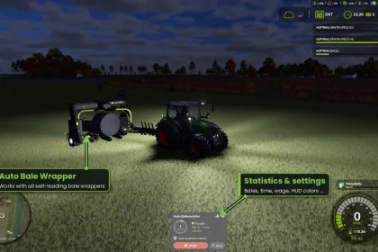 Автоматичний обмотувач тюків Auto Bale Wrapper для Farming Simulator 25 — 4