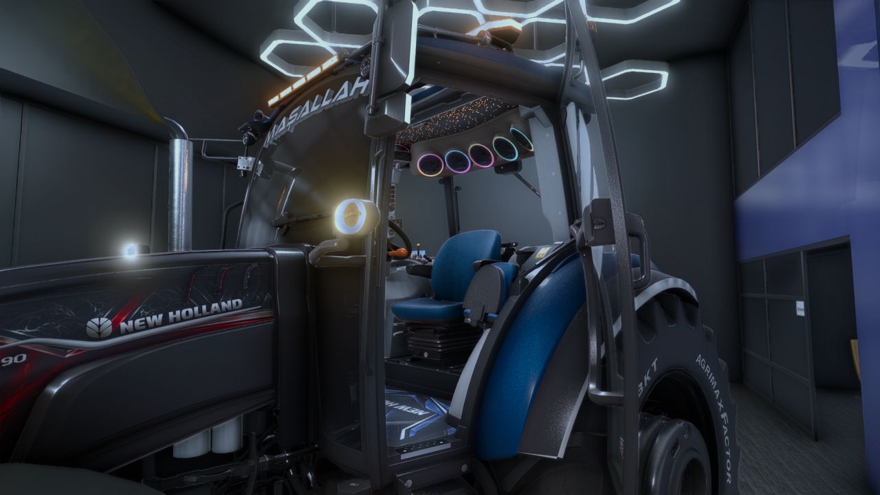 Трактор New Holland T5 Edit для Farming Simulator 25