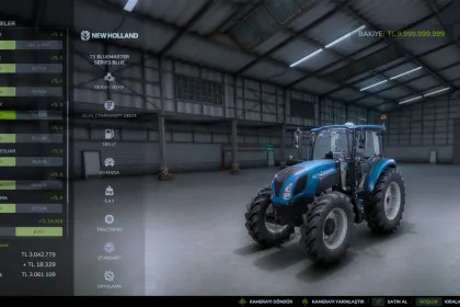 Трактор New Holland T5 Edit для Farming Simulator 25 — 4