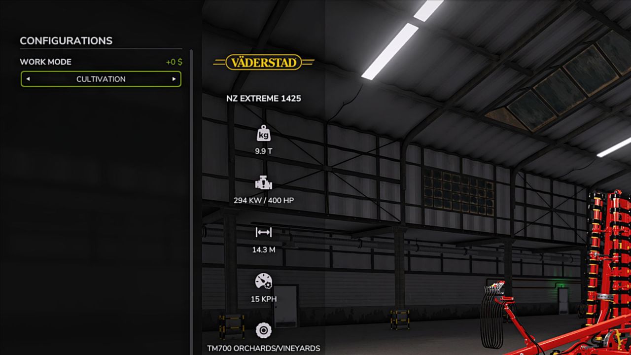 Pflügen mit Grubber für Farming Simulator 25