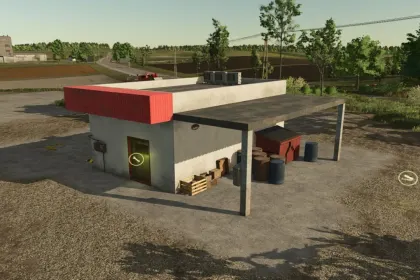 Ефективна Фабрика Soybean Oil Factory — Виробництво Соєвої Олії та Продаж у FS25 — 1