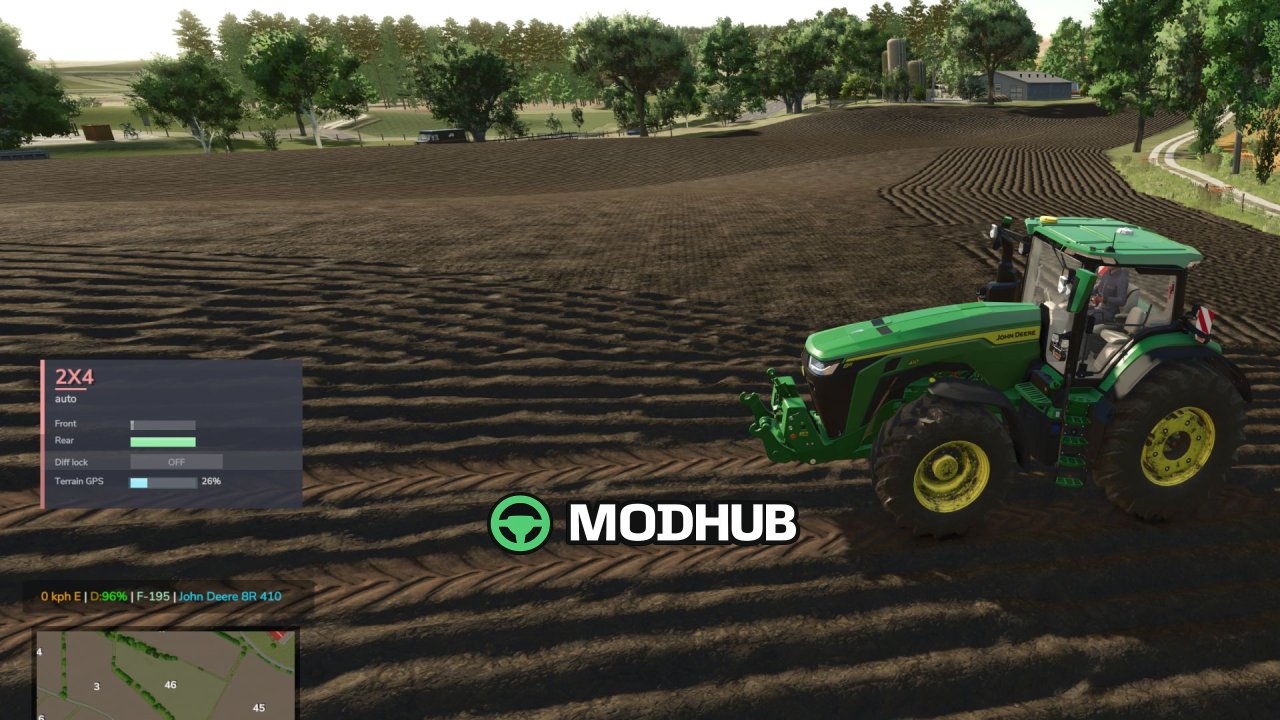 Реалістична система повного приводу 4×4 V1.5 для FS25