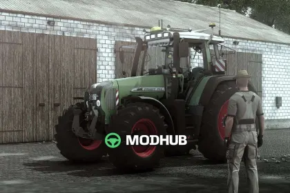 Трактор Fendt 700/800 Vario TMS Edit v1.0.0.3 для FS25