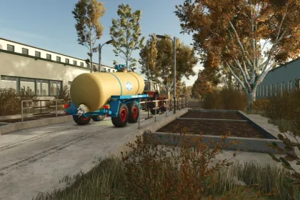 Ефективний Liquid Manure Tank — Проїзний Резервуар для Гноївки 1 000 000 л у FS25 — 2