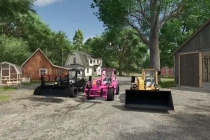 Telehandler Merlo EW25 Edit for Farming Simulator 25