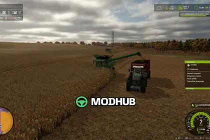 Courseplay: Unload Me V1.1.2 для FS25 — 2