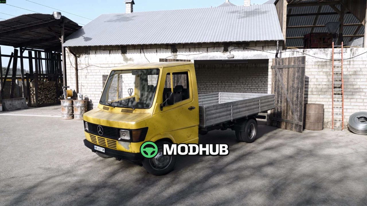 Мікроавтобус Mercedes-Benz 310 D для FS25