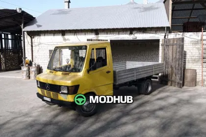 Мікроавтобус Mercedes-Benz 310 D для FS25 — 3