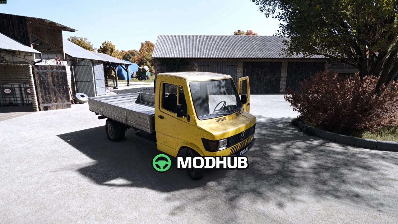 Мікроавтобус Mercedes-Benz 310 D для FS25