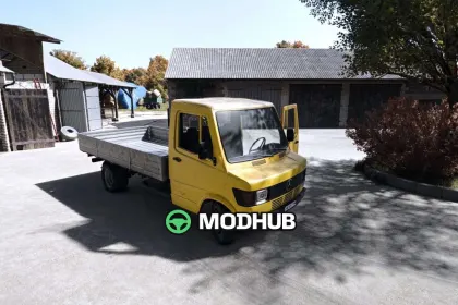 Мікроавтобус Mercedes-Benz 310 D для FS25 — 4