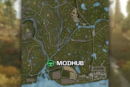 Карта Silverrun Forest v1.0.0.2 для FS25 — 2
