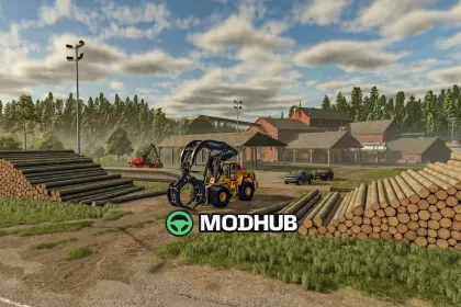 Карта Silverrun Forest v1.0.0.2 для FS25 — 5