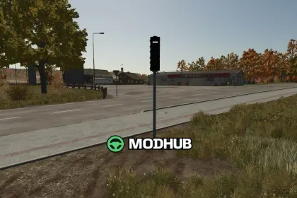 Sygnalizacja świetlna autobusowa V1.0 do FS25