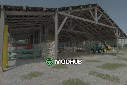 Alter Ziegenstall v1.0 für FS25 — 2