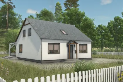 Сучасний Будинок Modern House EU для FS25 — Стильна Оселя на Вашій Фермі — 1