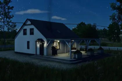 Сучасний Будинок Modern House EU для FS25 — Стильна Оселя на Вашій Фермі — 2